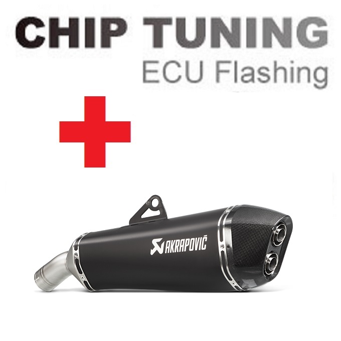 BMW F800GT / F800R 2009-2023 Ottimizzazione flash ECU ad alte prestazioni + Akrapovic S-B8SO7-HZAABL (Fase 3) - Clicca l'immagine per chiudere