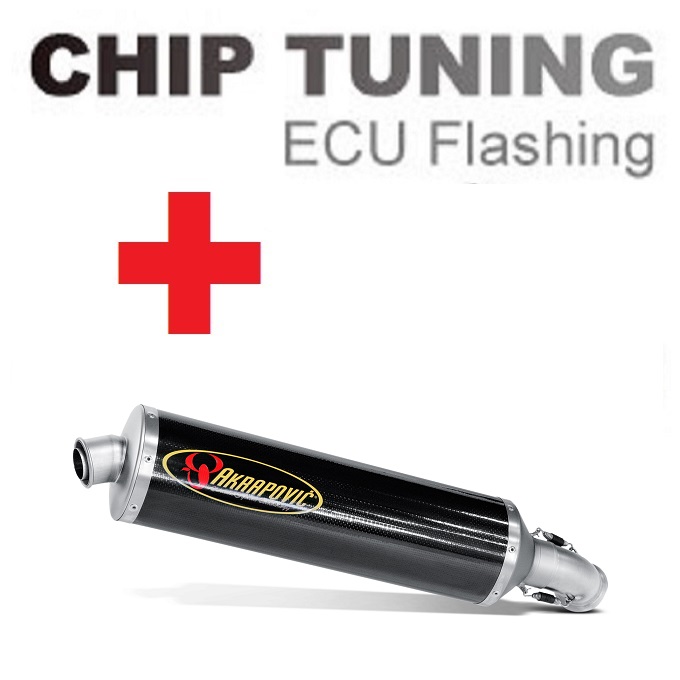BMW K1200R / K1200S 2005-2008 tubo di scarico Akrapovic SS-B12SO1-HC (Fase 3) - Clicca l'immagine per chiudere