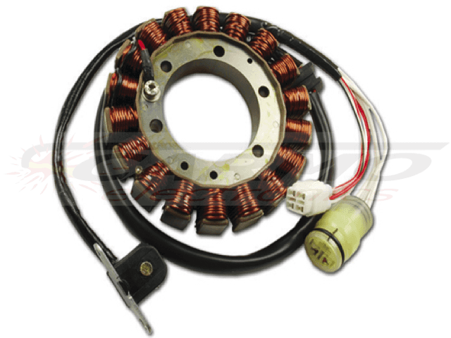 Yamaha YFM350 YFM400 YFM660 Raptor Warrior Wolverine Big bear Grizzly Alternatore - CARG2681 - Clicca l'immagine per chiudere