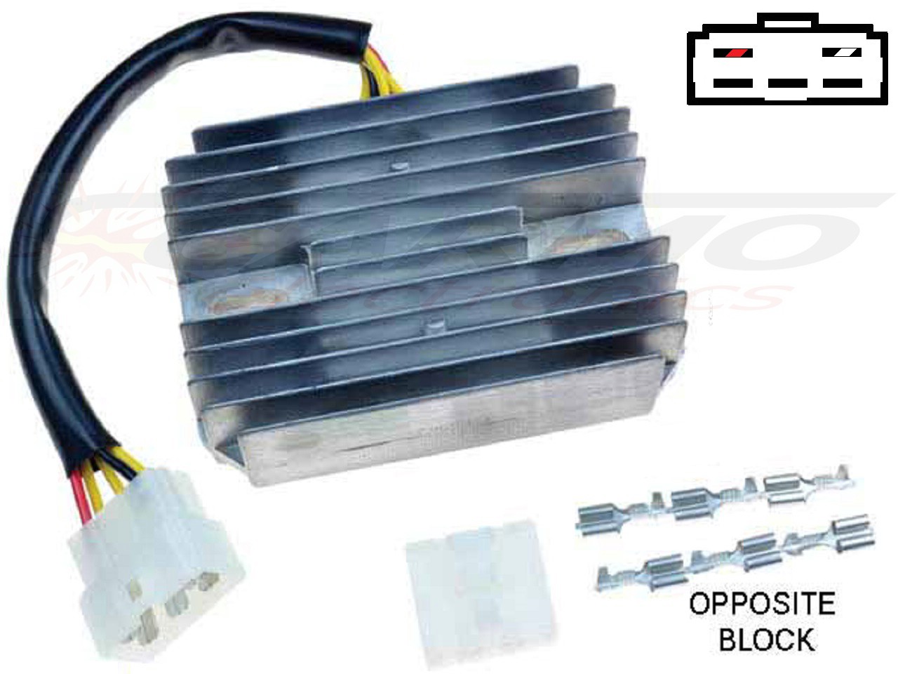 CARR1551 Triumph MOSFET Raddrizzatore del regolatore di tensione - Clicca l'immagine per chiudere