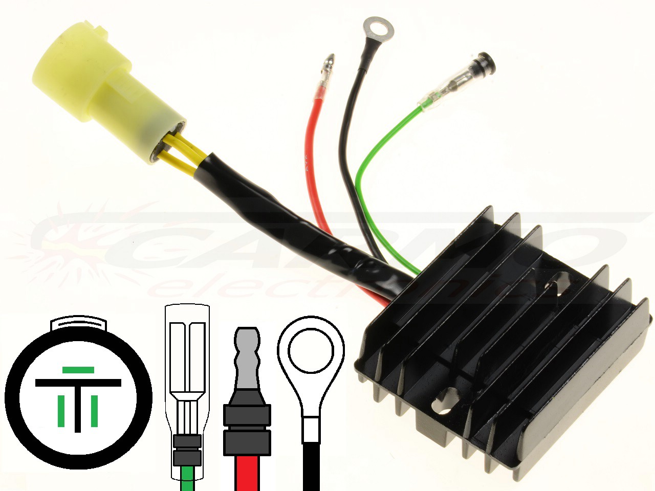 CARR204-Marine-outboard Yamaha Mercury F75 F80 F90 F100 SH758AA MOSFET Raddrizzatore del regolatore di tensione - Clicca l'immagine per chiudere