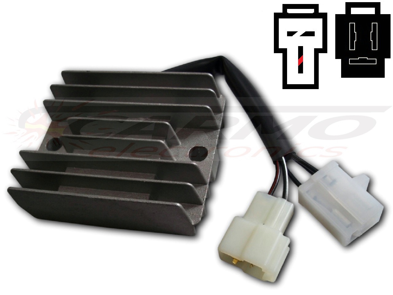 CARR201-SUZ - MOSFET Suzuki Burgman Gamma Raddrizzatore del regolatore di tensione (HB572A-12M2, SH572MB) - Clicca l'immagine per chiudere