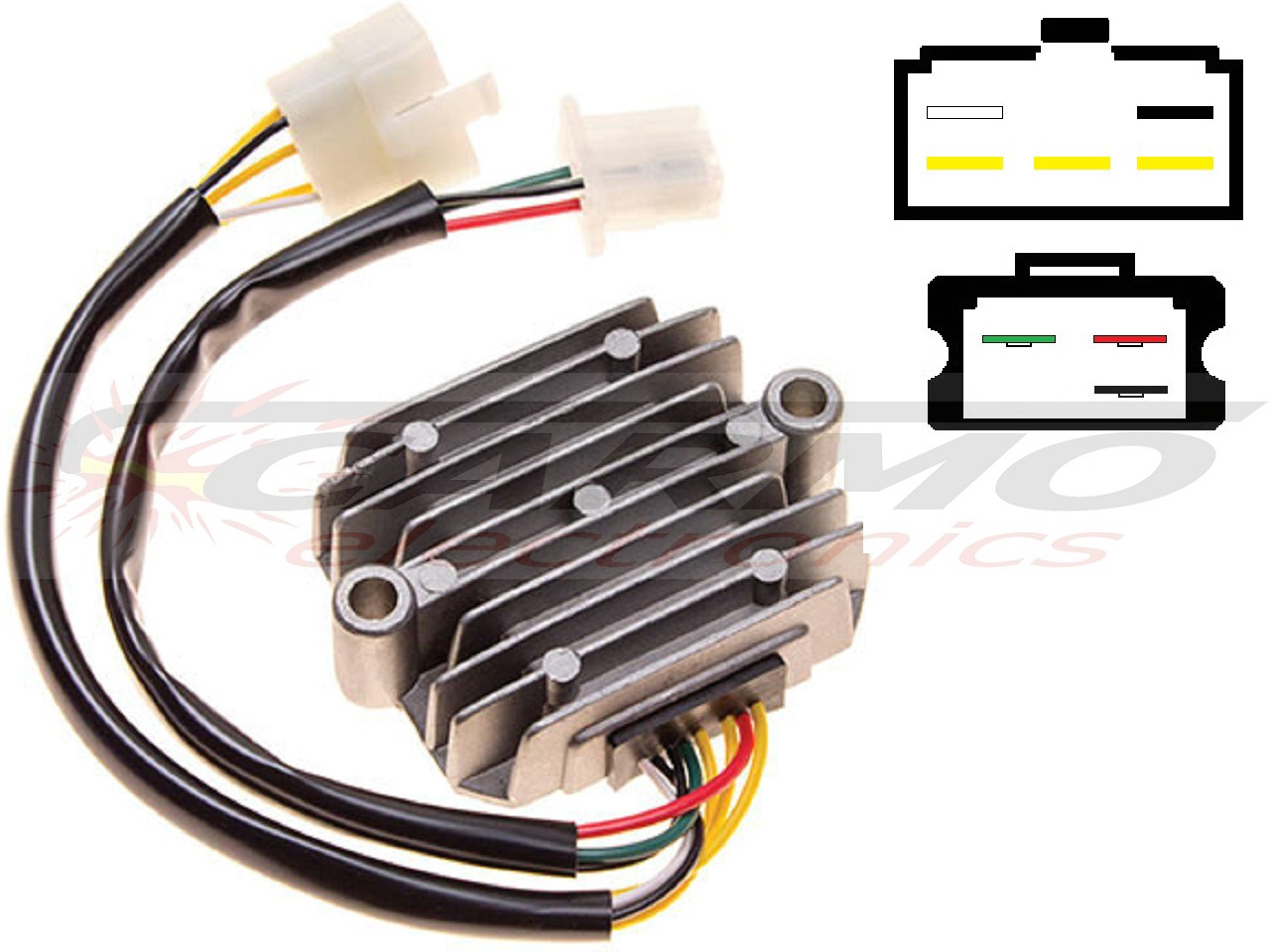 CARR211 Honda CB MOSFET Raddrizzatore del regolatore di tensione (SH234-12, SH236-12, SH236A-12, SH236B-12, SH538-12, SH255-12) - Clicca l'immagine per chiudere