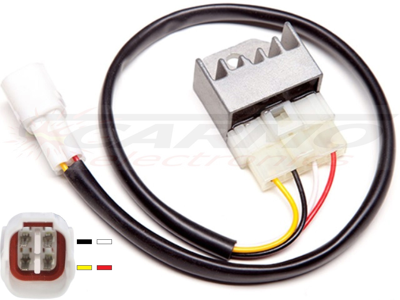 CARR2141 Yamaha YFZ450 Raddrizzatore del regolatore di tensione SH712AB - Clicca l'immagine per chiudere