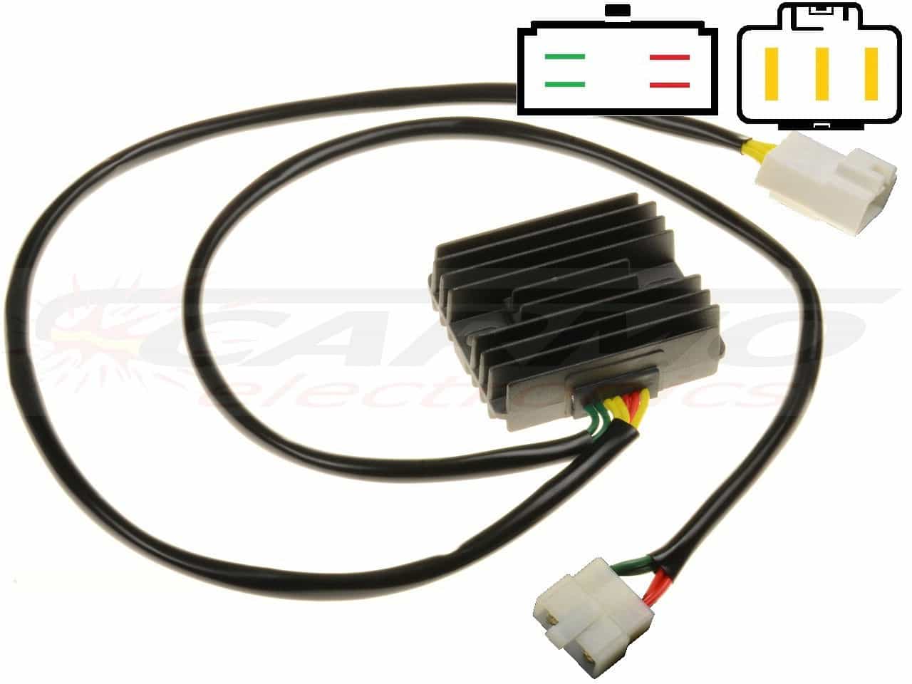 CARR691 with 75cm lead Honda CBR600 MOSFET Raddrizzatore del regolatore di tensione - Clicca l'immagine per chiudere