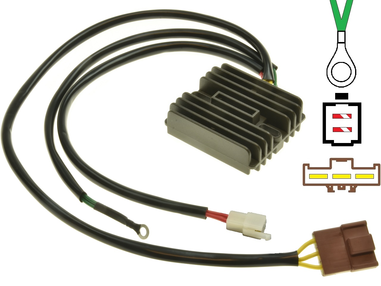 CARR694-KTM 690 950 990 MOSFET Raddrizzatore del regolatore di tensione (62511034100, 62511034000) - Clicca l'immagine per chiudere