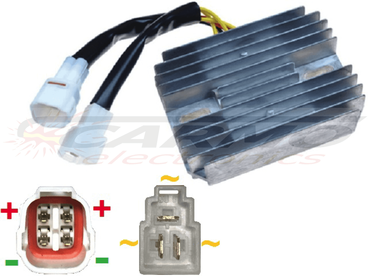CARR8521 Suzuki 600 650 700 750 800 1000 1250 1300 1500 MOSFET Raddrizzatore del regolatore di tensione - Clicca l'immagine per chiudere