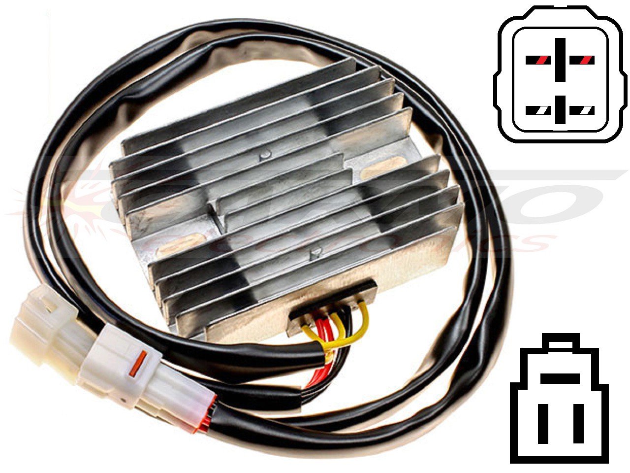 CARR8531 Suzuki GSX1300R GSX-R1300 Hayabusa MOSFET Raddrizzatore del regolatore di tensione - Clicca l'immagine per chiudere