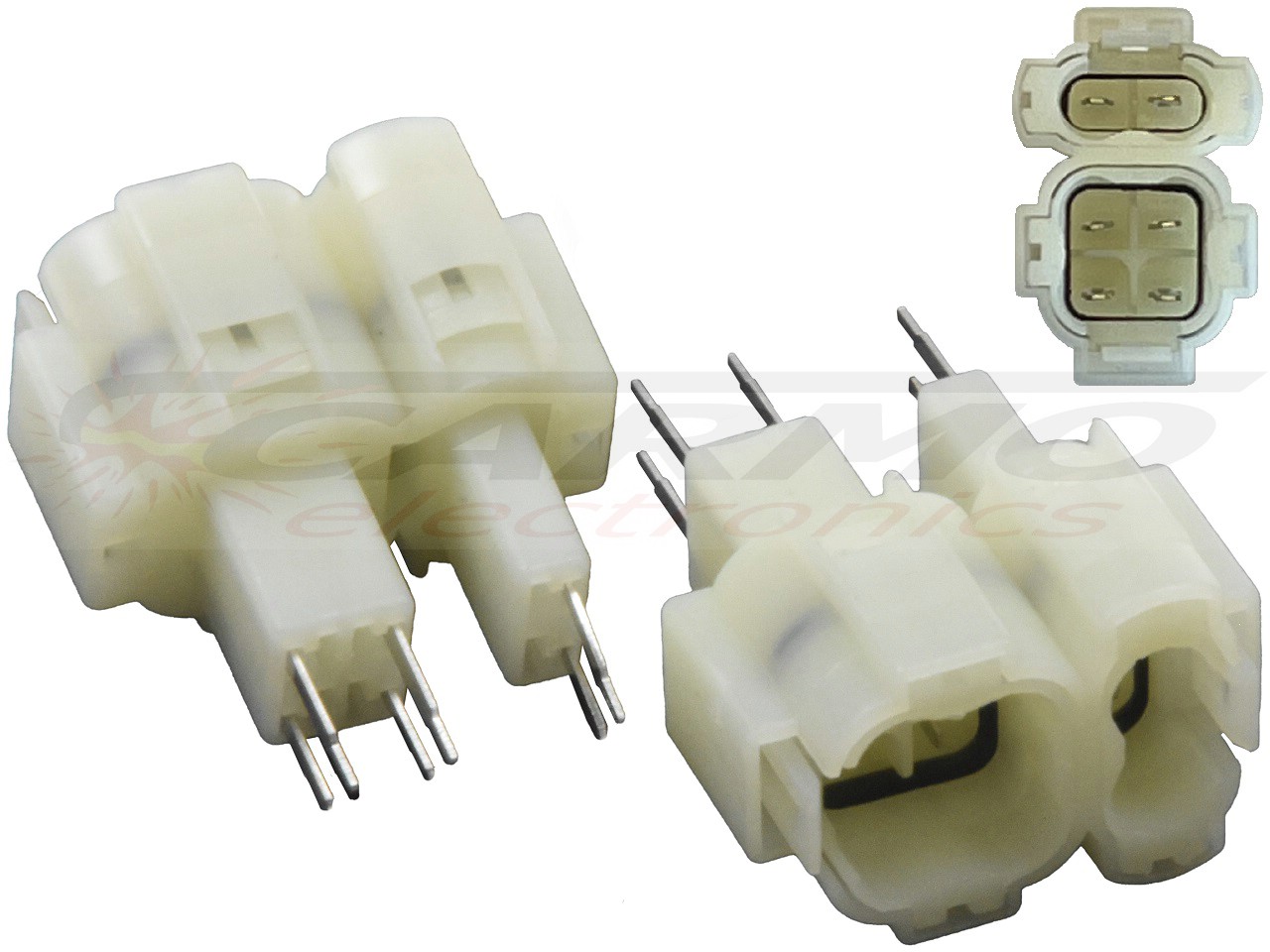 Connettore CDI a 6 poli per la moto (PCB printlayer) - Clicca l'immagine per chiudere