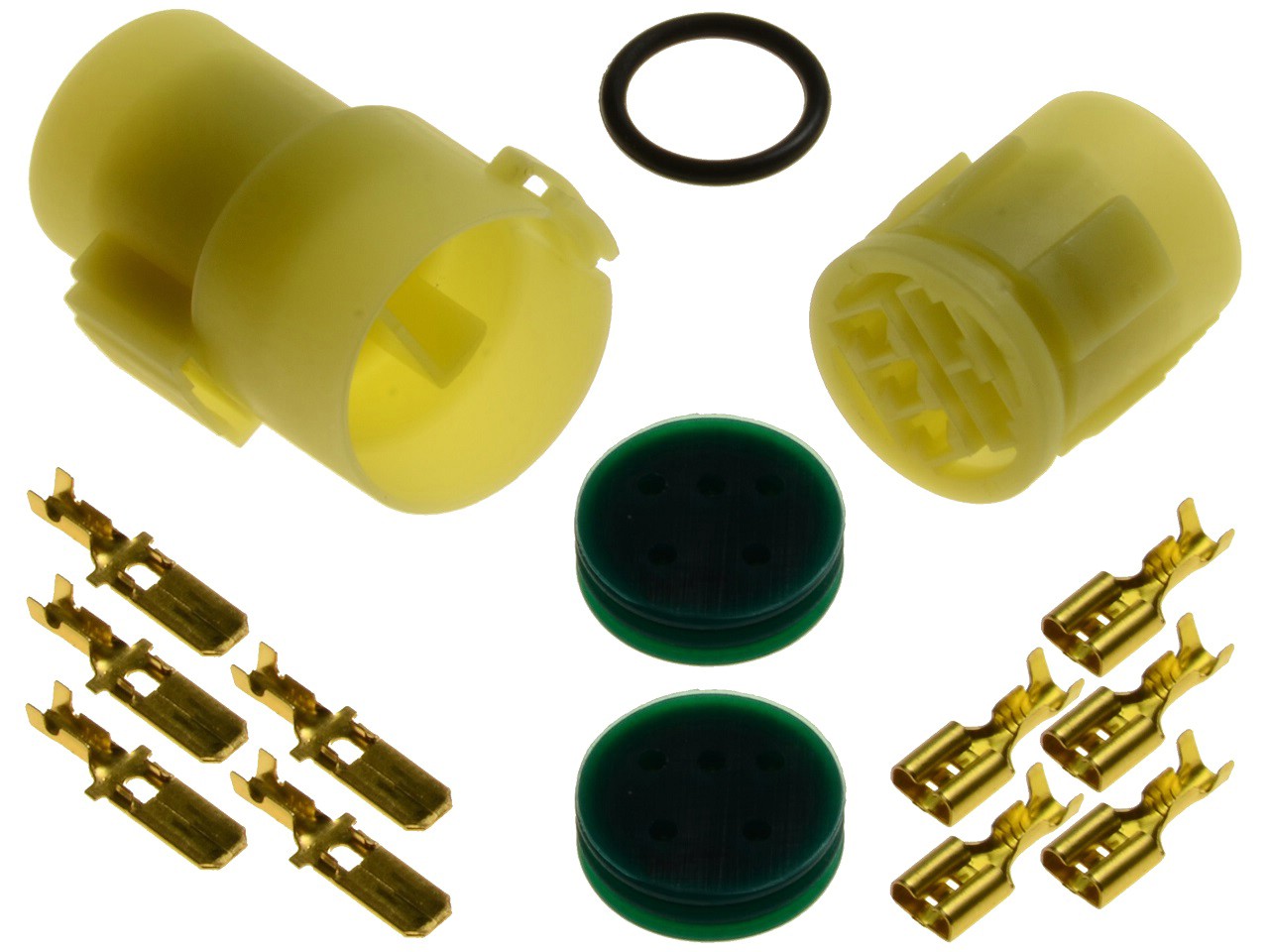 CKK7053F - Set spine connettore moto impermeabile (tondo a 5 poli) Aprilia Tuono - Clicca l'immagine per chiudere