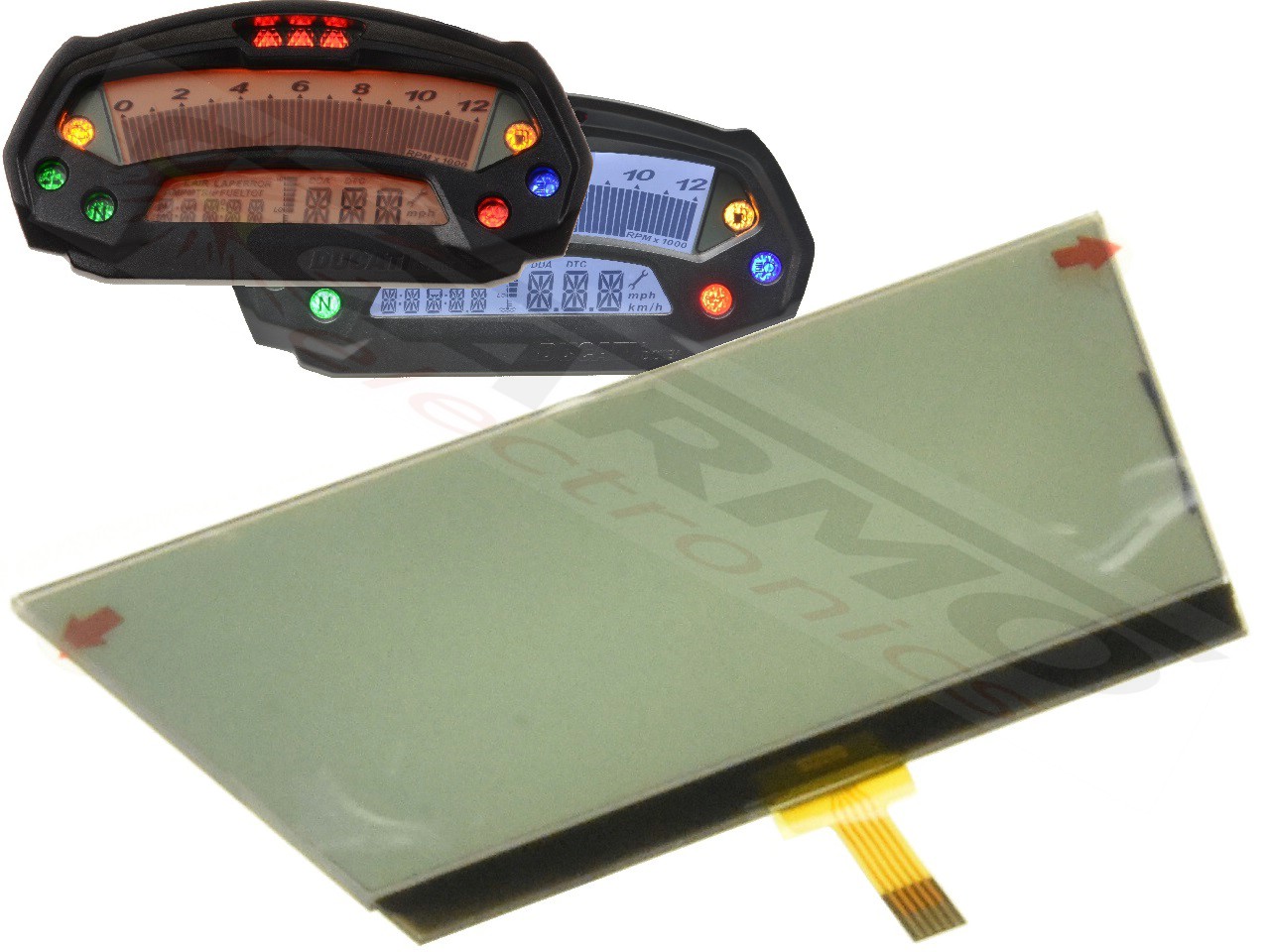 Ducati 659 696 796 Monster 795 796 1100 LCD screen display - Clicca l'immagine per chiudere