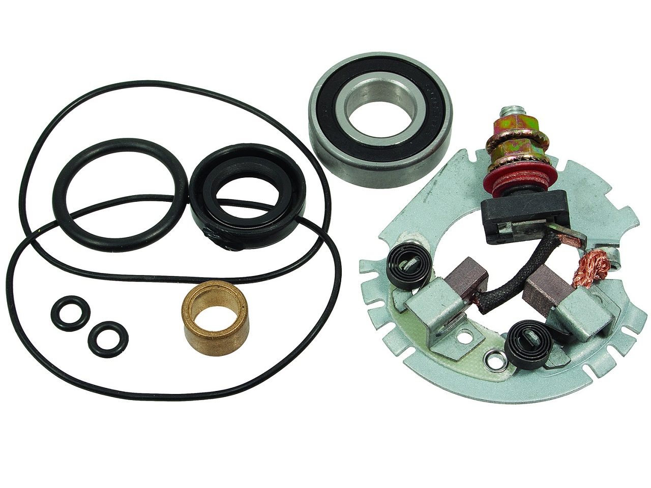 Motorino di avviamento set di spazzole in carbone Honda TRX Kawasaki ZX Suzuki GS moto-4 - Clicca l'immagine per chiudere