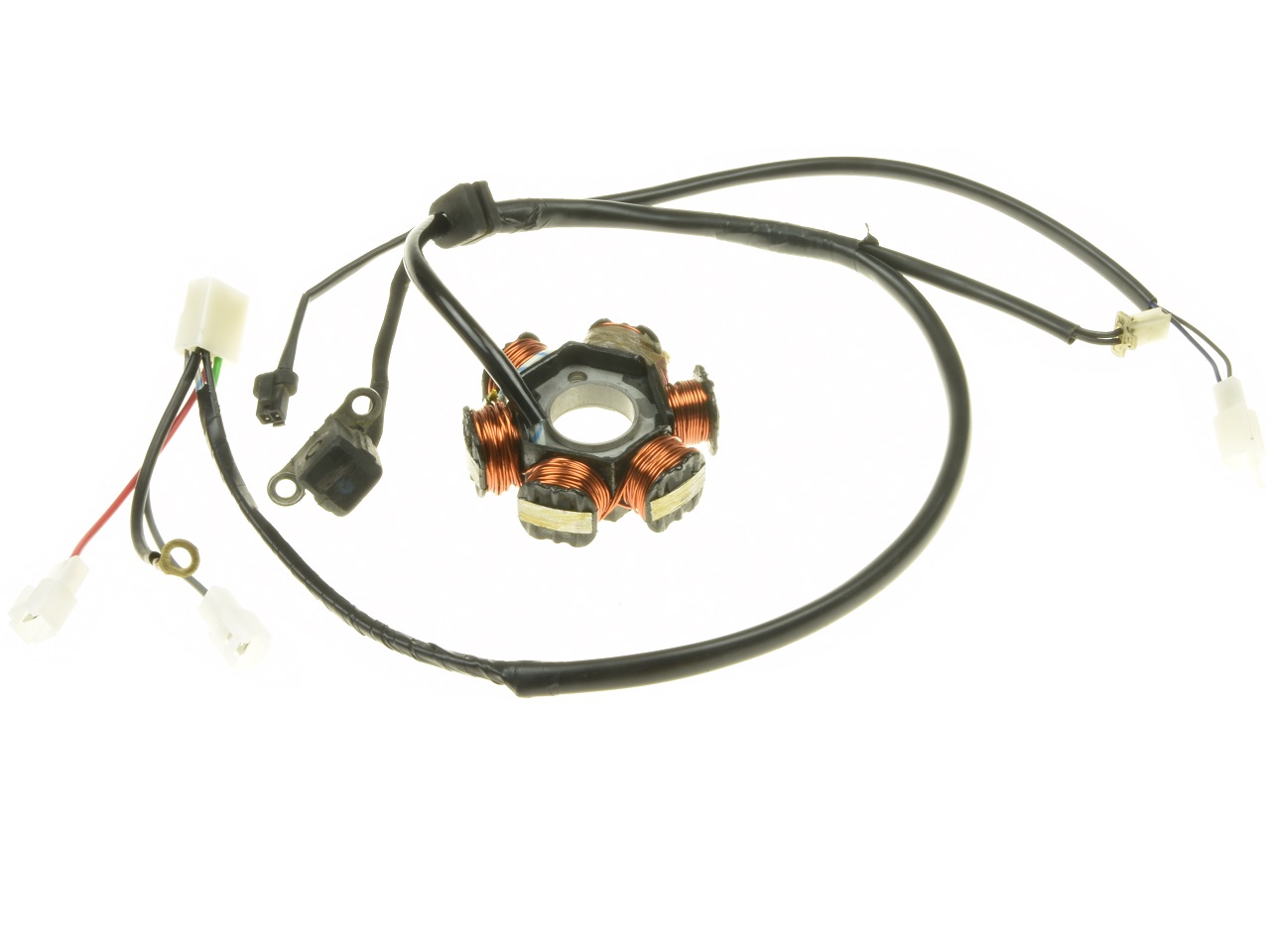 LML 125 4T statore dinamo alternatore bobine riparazione riavvolgimento - Clicca l'immagine per chiudere