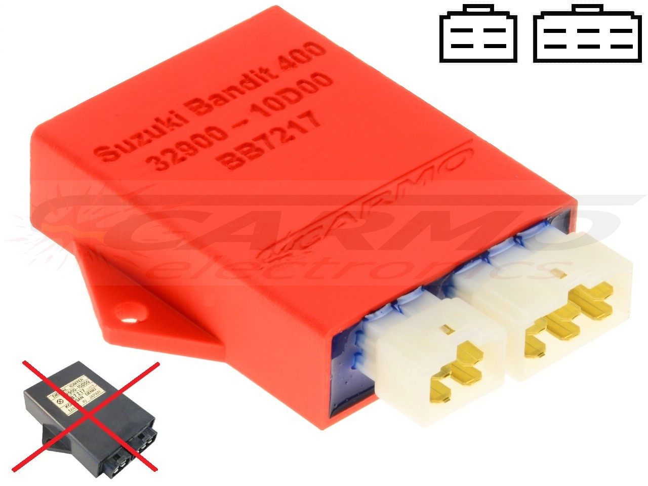 Suzuki GSXF400 Bandit GSX400 CDI TCI ECU ignitor 32900-10D variante 1 - Clicca l'immagine per chiudere