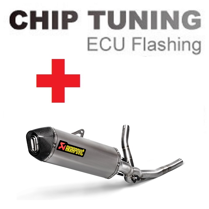 Suzuki V-Strom 650 2017-oggi Ottimizzazione flash ECU ad alte prestazioni + Akrapovic S-S6R9-WT (Fase 3) - Clicca l'immagine per chiudere