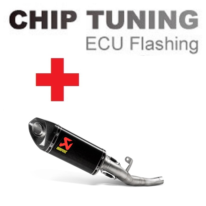 Triumph Street Triple 765 S / R / RS 2017-2019 Sintonizzazione flash ECU ad alte prestazioni+Akrapovic S-T7SO2-APC (Stage 3) - Clicca l'immagine per chiudere