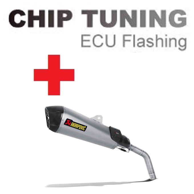 Triumph Tiger 800 XC/XR/XRx/XCx/XRT/XCA 2011-2016 Sintonizzazione flash ECU ad alte prestazi+Akrapovic S-T800SO1-HZAAT (Stage 3) - Clicca l'immagine per chiudere