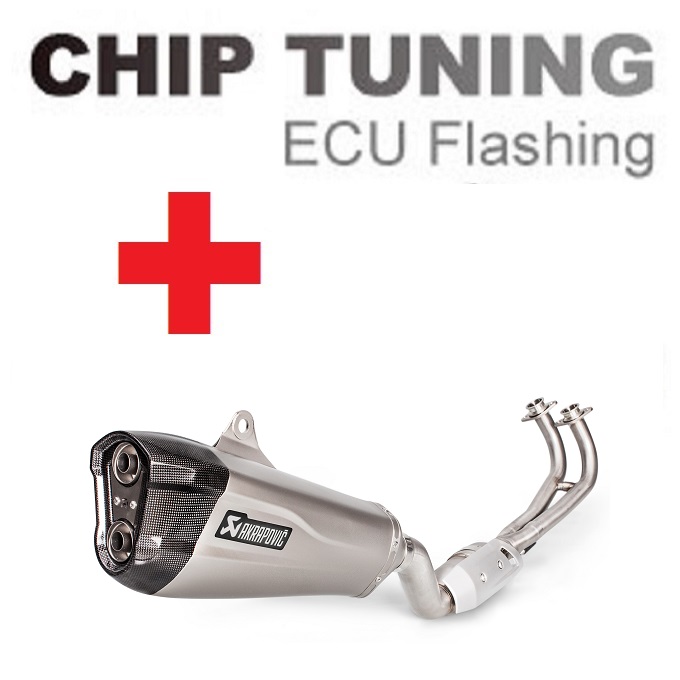 Yamaha T-Max 2017-2019 Ottimizzazione flash ECU ad alte prestazioni + Akrapovic S-Y5R3-HZEMT/1 (Fase 3) - Clicca l'immagine per chiudere