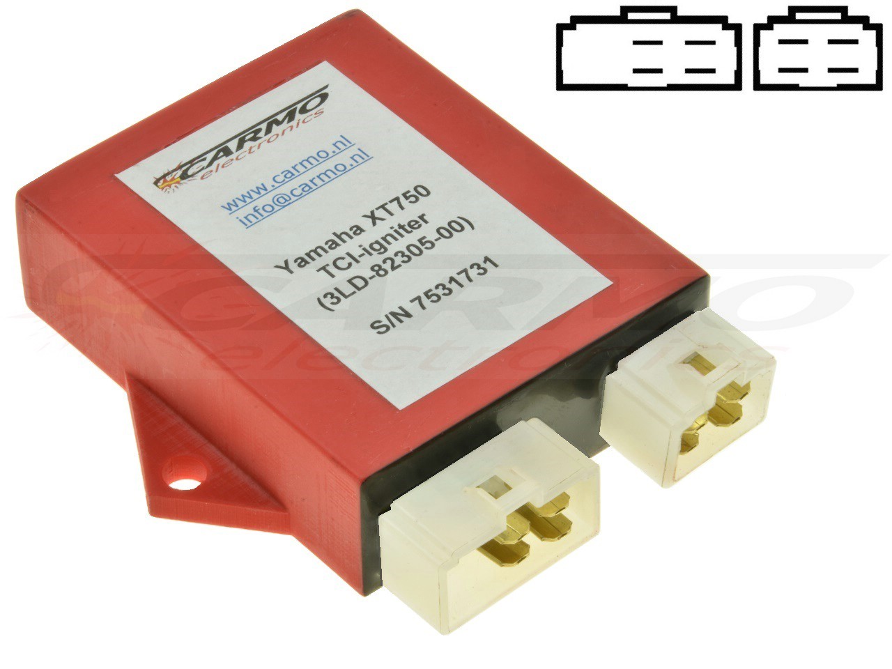 Yamaha XTZ750 Super Ténéré Centralina unità CDI motore TCI 3SX- 3LD-82305-00 - Clicca l'immagine per chiudere