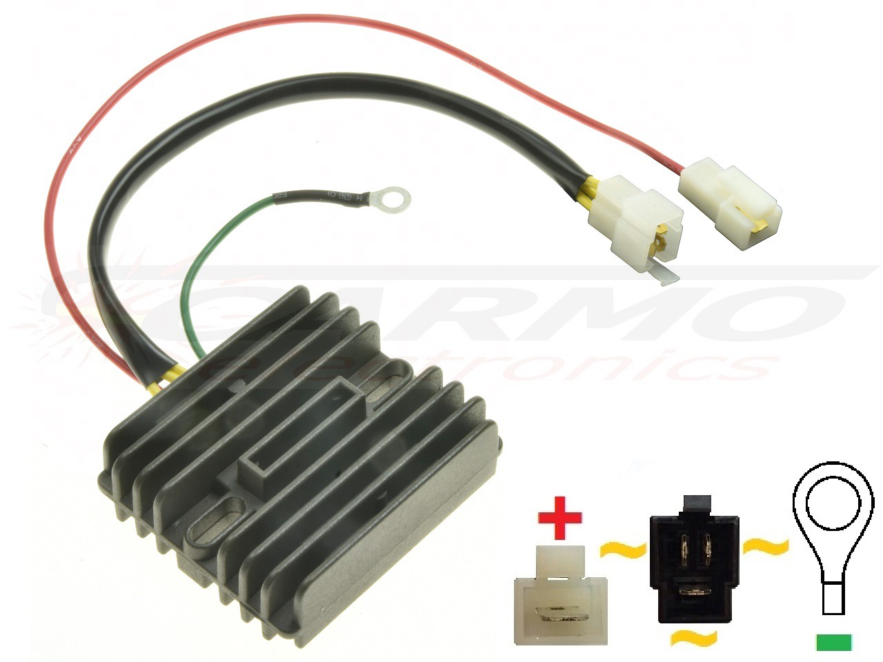 CARR694-XV - Yamaha XV MOSFET Raddrizzatore del regolatore di tensione -- batterie agli ioni di litio - Clicca l'immagine per chiudere