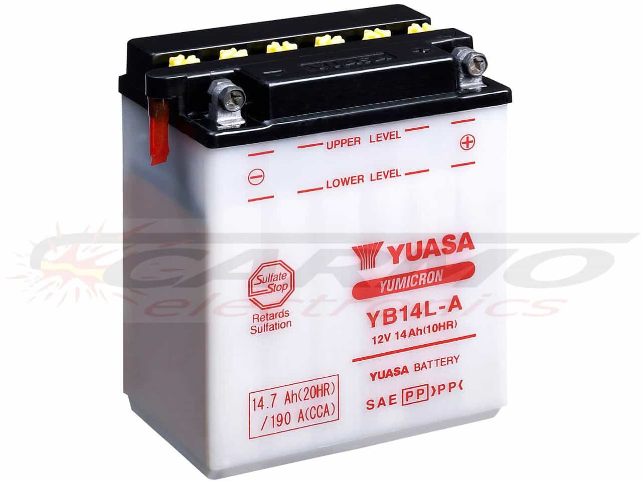 Yuasa YB14L-A accu voor Yamaha XTZ750 Super Tenere 1989-1996 3LD - Clicca l'immagine per chiudere