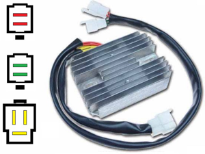 CARR121LI - Honda VT MOSFET Raddrizzatore del regolatore di tensione (SH541A-12, SH541G-11, SH541KC, Shindengen)