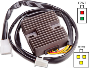 CARR1251 Honda CRM250 MOSFET Raddrizzatore del regolatore di tensione