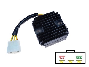 CARR261 - Kawasaki Yamaha MOSFET Raddrizzatore del regolatore di tensione