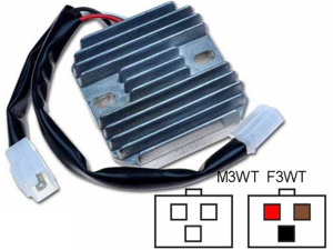 CARR271 - Suzuki Yamaha MOSFET Raddrizzatore del regolatore di tensione