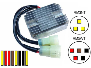 CARR441 - Kawasaki ZX MOSFET Raddrizzatore del regolatore di tensione (SH689-12, 21066-1119)