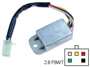 CARR671 Honda XL Raddrizzatore del regolatore di tensione SH542