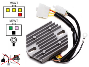 CARR771 Suzuki GT380 GT550 GT750 RE500 TS400 MOSFET Raddrizzatore del regolatore di tensione