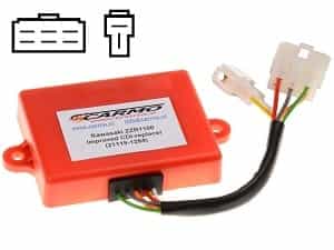 Kawasaki ZZR1100 ZX-11 ZX1100 Ninja Centralina unità CDI motore TCI 21119-1284, 131800-0160